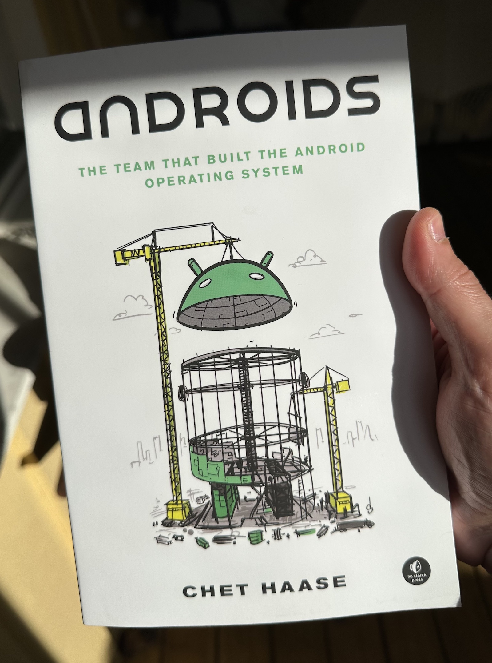 The book Androids - the team that built the Android operating system