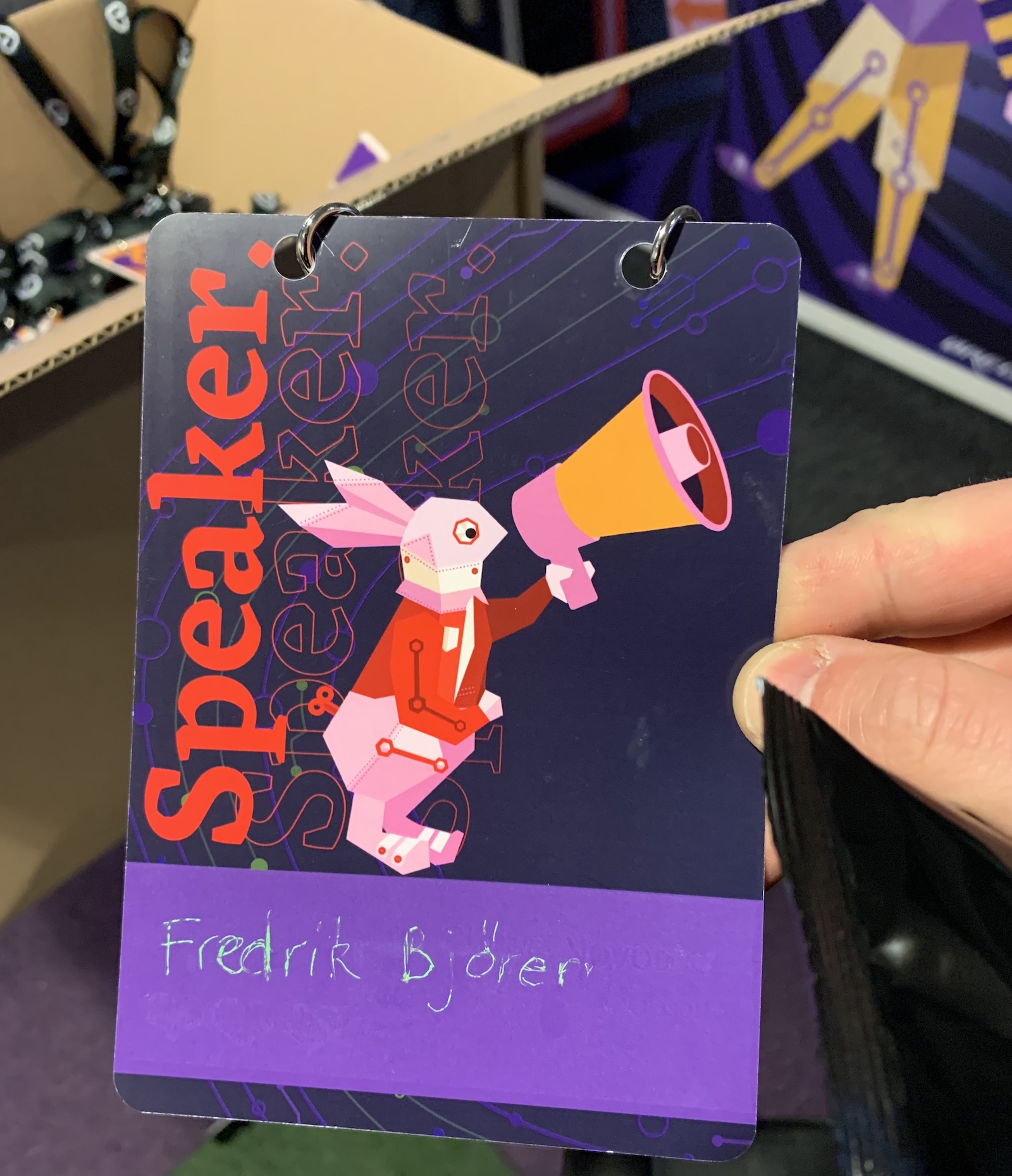 My Øredev 2022 badge