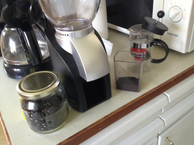 First preparation in progress