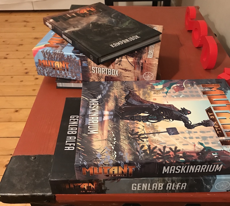 Mutant: år noll books