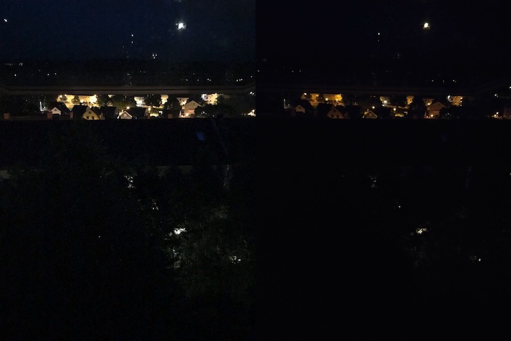 Open window by night