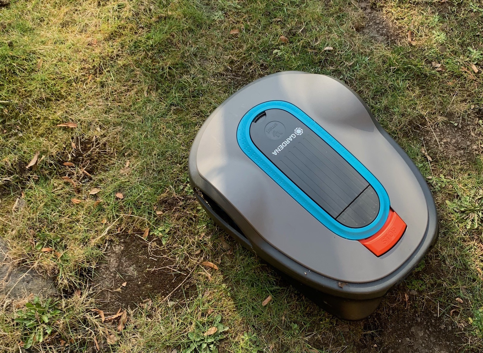 Robot lawnmower, boldly going where no robot has gone before