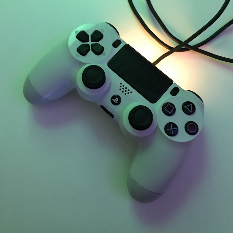 PS4 controller charging