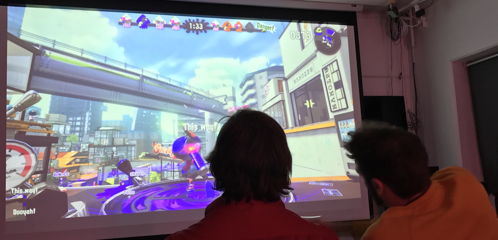 Splatoon 2, on the big screen