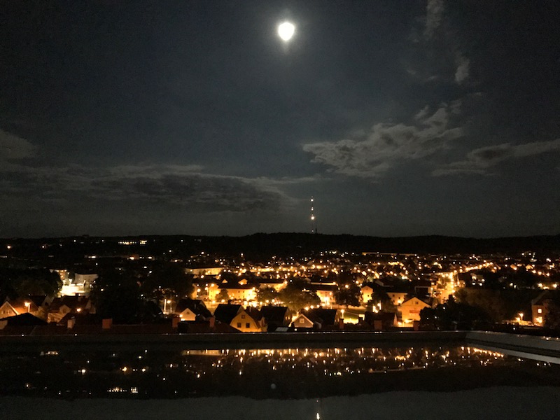 Night view from my window